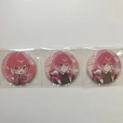 めておら　AGFグッズ　みかさくん 缶バッジ3個セット