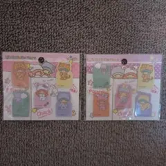 リトルツインスターズ 付箋 2セット【レトロ】