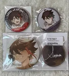 にじさんじ 三枝明那缶バッジ3点まとめ売り