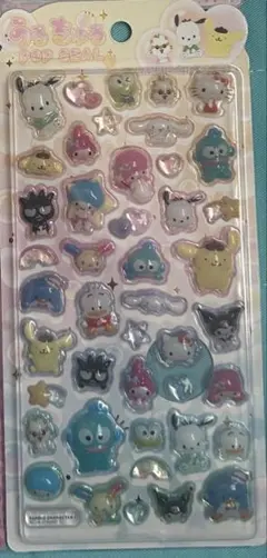 国内正規品 うるちゅるポップシール サンリオキャラクターズ