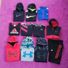 男の子 160 ナイキ アディダス UA 秋冬 子供服 まとめ売り セット
