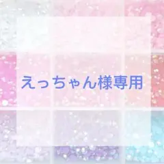 えっちゃん様専用ページ