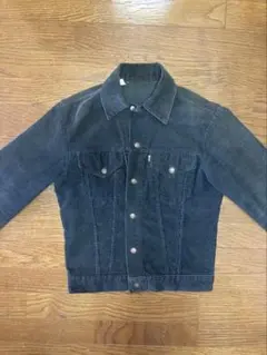 70s 80s Levi's 70505 コーデュロイ ブラック USA製