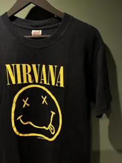 00s Nirvana スマイル Tシャツ anvil 赤タグのサムネイル