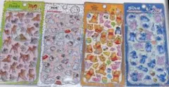 【正規品】　ディズニー　新作　4種　プチドロップステッカー