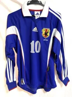 サッカー日本代表 99/00ホーム 10 中村俊輔 adidasアディダス長袖L サッカー日本代表 99/00ホーム 10 中村俊輔 adidasアディダス長袖L