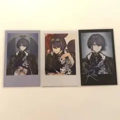 【匿名】にじさんじ　Dytica 2周年 チェキ　風カード　小柳 ロウ　箔押