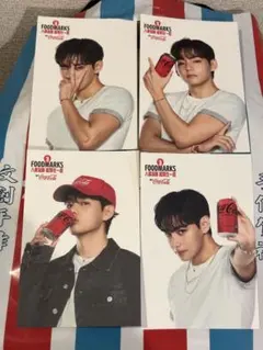 BTS テテ V Coca-Cola コカコーラ ポストカード 4枚セット 香港