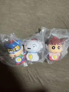 クレヨンしんちゃん　めざましサウンドコレクション　ガチャポン　3種セット