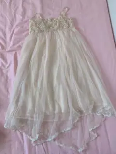 ルームウェア　ウエディングフォト　マタニティフォトなどに　レースワンピース