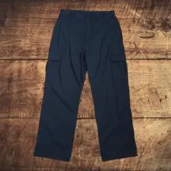 ディッキーズ　Dickies　カーゴパンツ　ネイビー　W36　E