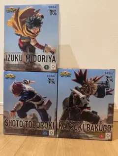 僕のヒーローアカデミア フィギュア3体セット