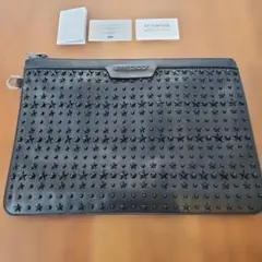 ⭐︎新品・未使用⭐︎ JIMMY CHOO スタッズ 長財布 メンズ 黒✖️白星