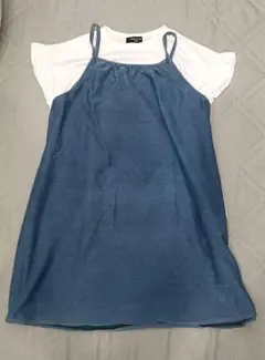 COMME CA ISM ノースリーブワンピースとTシャツセット130cm