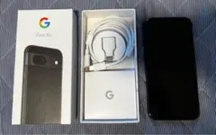【美品】Google Pixel 8a 128GBブラック 本体、付属品有り