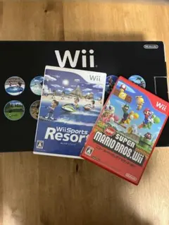 Wii本体 ソフト2本付き