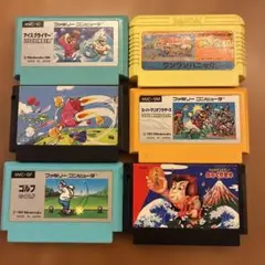 ファミコンソフト 6本セット