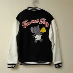 【新品同様】トムとジェリー　ジャケット　Mサイズ ネイビー