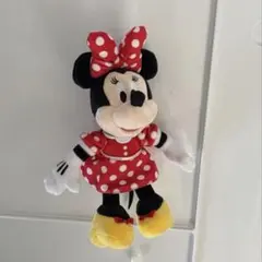 ミニー　ぬいぐるみバッチ