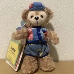 ディズニーシー　ダッフィー　wishing together ぬいぐるみバッジ