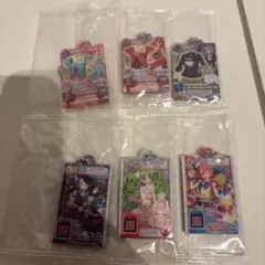 アイカツ×プリパラだれでもアクリルチャーム6点セット