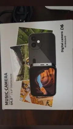 未使用品】Music Camera Powershot D6 本体 - メルカリ