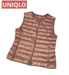 ユニクロ レディースライトダウンベスト ダウン90％ フェザー10％