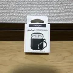 Spigen AirPods ケース チャコール 第1世代 / 第2世代 対応