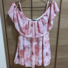 INGNI 花柄 フリル キャミソール Mサイズのサムネイル
