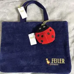 【銀座本店限定】フェイラー　テントウムシチャームポーチ フェイラー FEILER てんとう虫 チャームポーチ 銀座本店限定 10