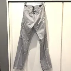 こ*ん様 Oakley スカル ゴルフパンツ サイズ31 グレー　ストライプ　オ