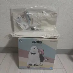 SPY×FAMILY 一番くじ　A賞ソフビ貯金箱　B賞トートバッグ　E賞カップ