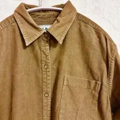 L.L.BEAN コットン100% コーデュロイシャツ サイズXS