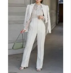 ROYAL PARTY シャルムツィード 3点 セットアップ＋Tシャツ