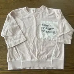 branshes 120cm ピンク トレーナー Tシャツ