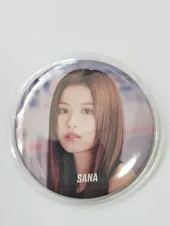 TWICE サナ 缶バ READYTOBE IN JAPAN 缶バカバー付き⑤