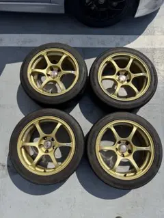 RAYS TE37C 14インチ 5J +45 4H PCD100ミリ ブロンズ - メルカリ