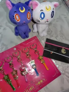 セーラームーン ユニバ キーチェーン ペアマスコット まとめ売り