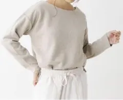 カットソー　OPAQUE.CLIP ベージュ