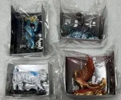 四神獣フィギュアセットと神社置物