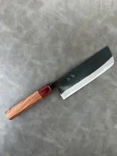 仙助 包丁 菜切包丁 165mm 安来鋼青紙2号 アメリカンチェリー八角