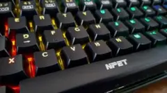 NPET K81 茶軸 メカニカルキーボード