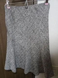 23区 フレアスカート ウール Aライン 38 M 茶