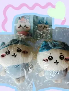 【新品未開封】ちいかわ ぬいぐるみBIG3 ハチワレ 2点セットのサムネイル