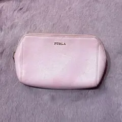 極美品✨️ FURLA フルラ ポーチ バニティ ミラー付き 2個セット 