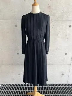 【Used】トランプ柄ブラックワンピ
