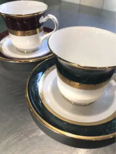 Noritake ノリタケ ボーンチャイナ カップ＆ソーサー 2セット