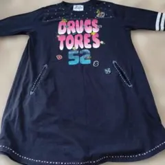 DRUG STORE'S プルオーバー半袖Tシャツ 大きめ かわいい