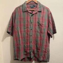 RRL 90s 半袖シャツ 開襟 オープンカラー 三ツ星 XL ラルフローレン