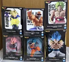 【9000円相当】ドラゴンボール 合格6体フィギュアセット